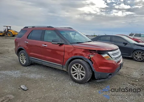 2014 Ford Explorer Xlt из США, поврежденный, VIN 1FM5K7D88EGC20148